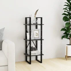 Kirjahylly 40x30x105-210cm, eri materiaaleja/kokoja ja värejä