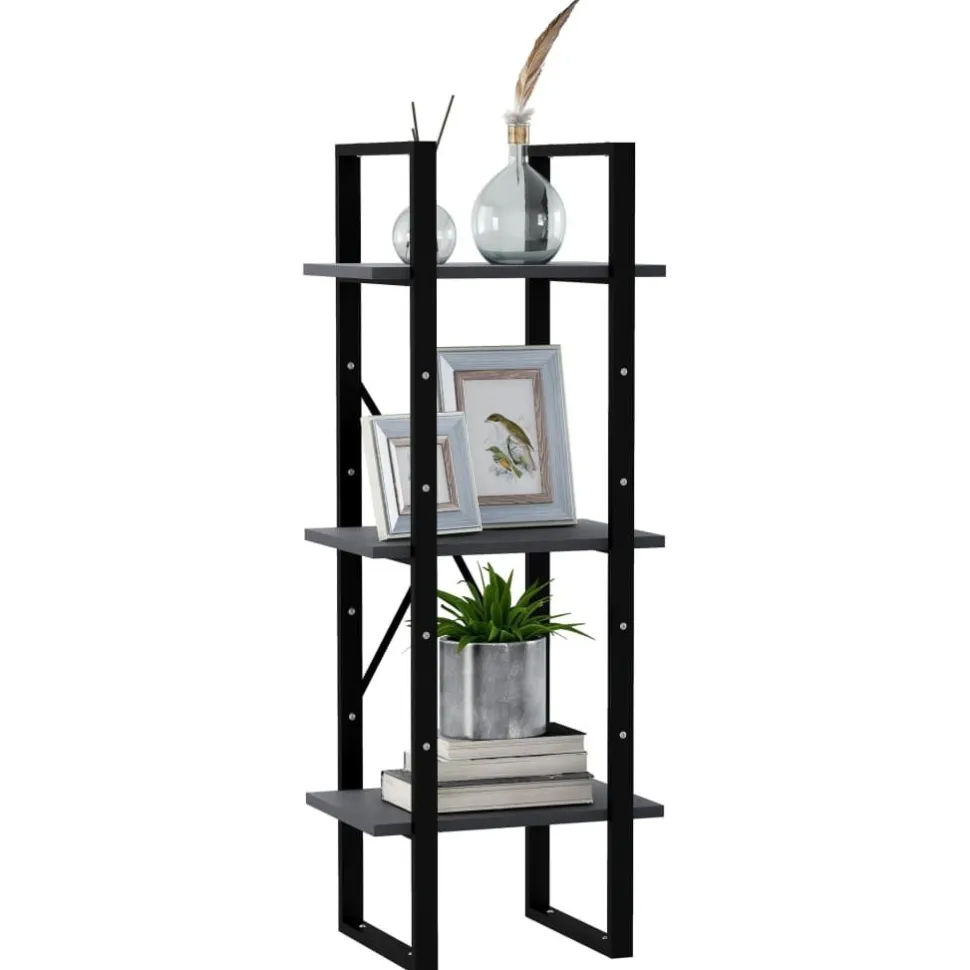 Kirjahylly 40x30x105-210cm, eri materiaaleja/kokoja ja värejä