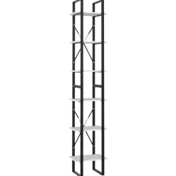 Kirjahylly 40x30x105-210cm, eri materiaaleja/kokoja ja värejä