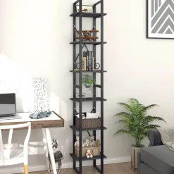 Kirjahylly 40x30x105-210cm, eri materiaaleja/kokoja ja värejä
