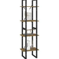 Kirjahylly 40x30x70-140cm, eri materiaaleja/kokoja ja värejä