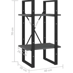 Kirjahylly 40x30x70-140cm, eri materiaaleja/kokoja ja värejä