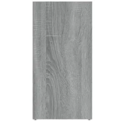 Kirjahylly 50x25x106 cm harmaa