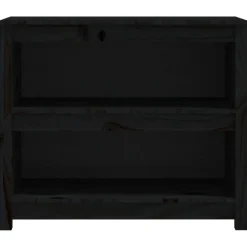 Kirjahylly 50x35x68 cm mänty harmaa