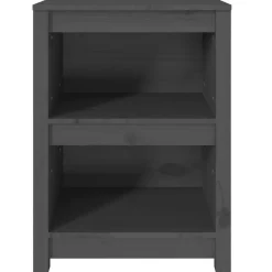 Kirjahylly 50x35x68 cm mänty harmaa