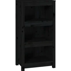 Kirjahylly 50x35x68 cm mänty harmaa