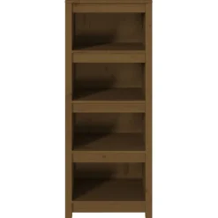 Kirjahylly 50x35x68 cm mänty harmaa