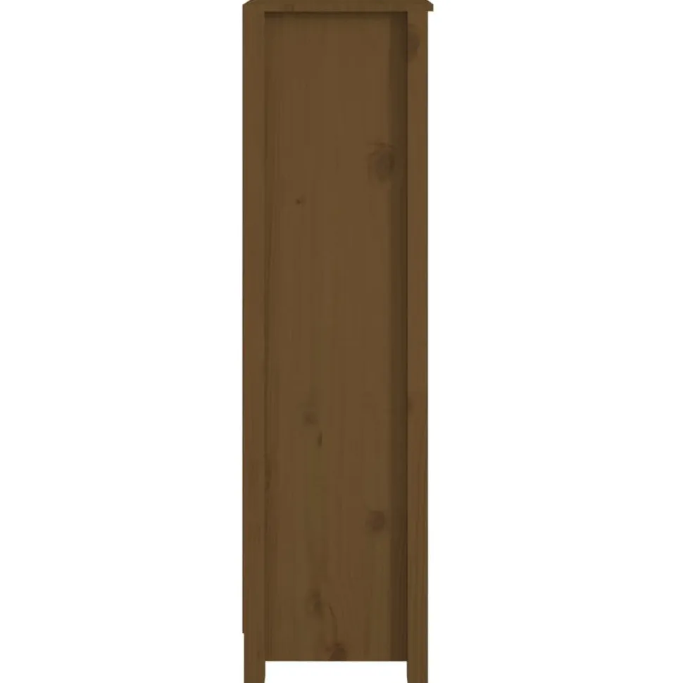 Kirjahylly 50x35x68 cm mänty harmaa