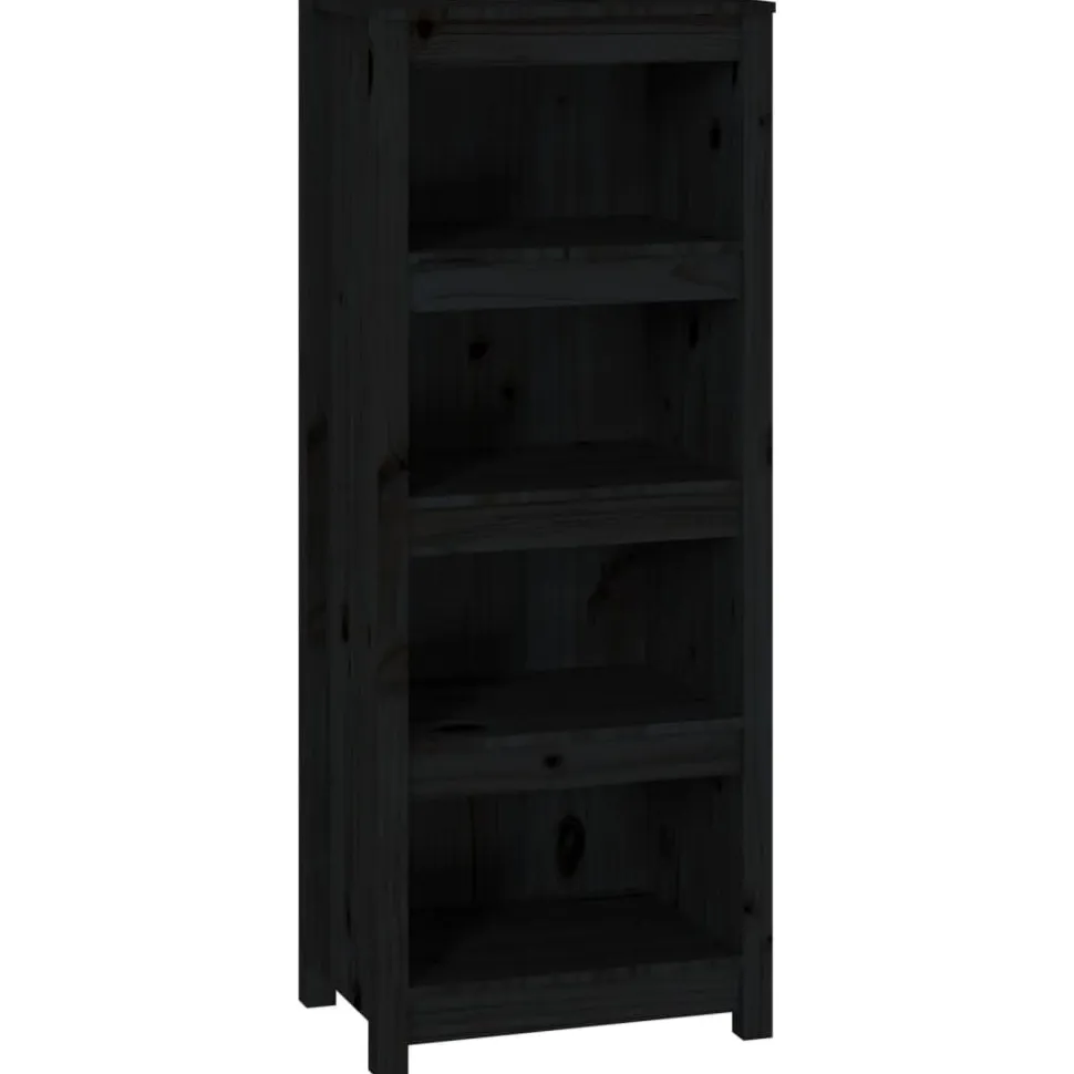 Kirjahylly 50x35x68 cm mänty harmaa