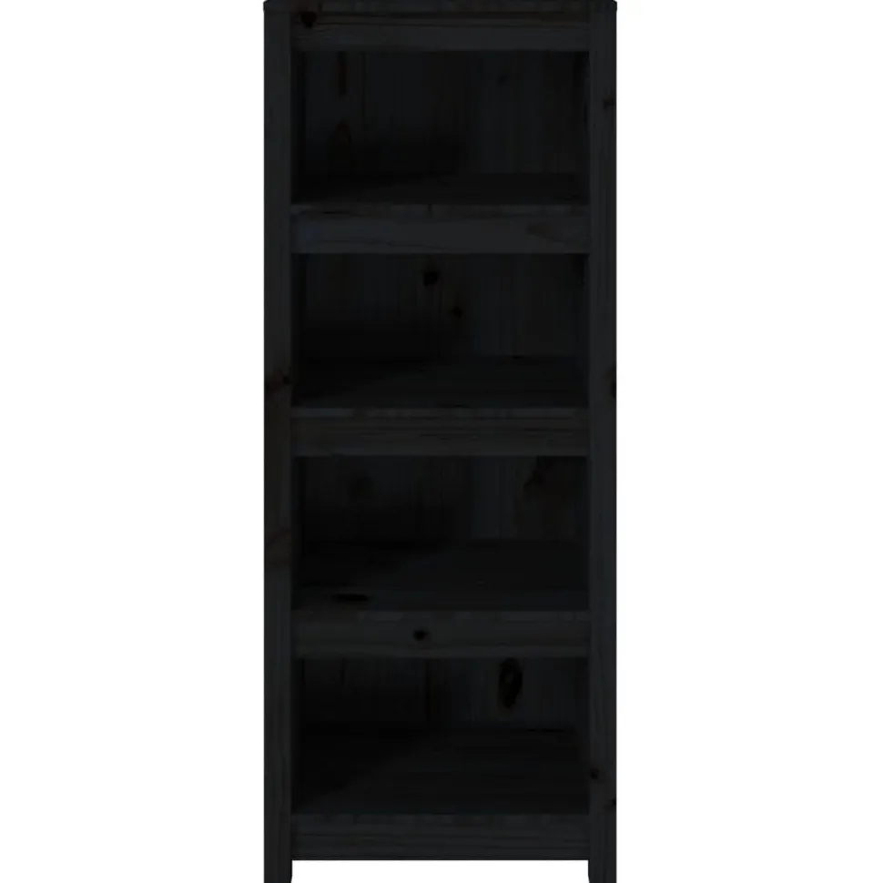 Kirjahylly 50x35x68 cm mänty harmaa