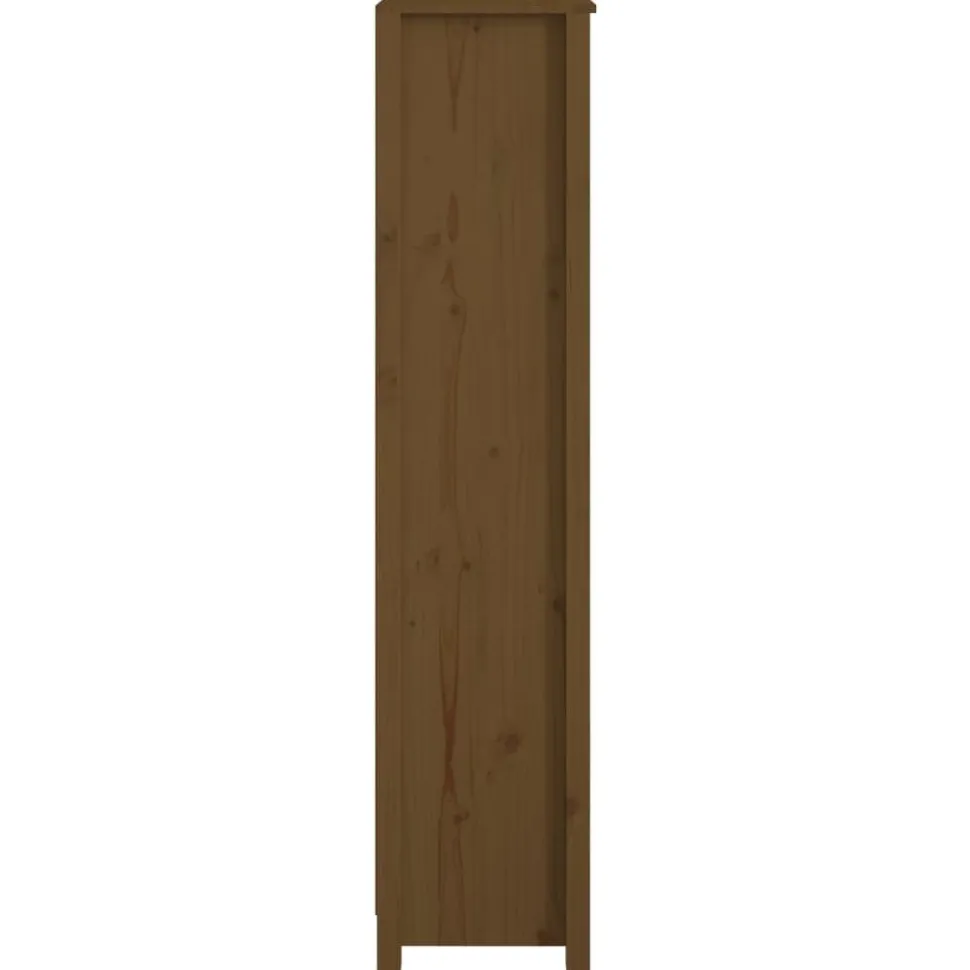 Kirjahylly 50x35x68 cm mänty harmaa