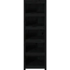 Kirjahylly 50x35x68 cm mänty harmaa