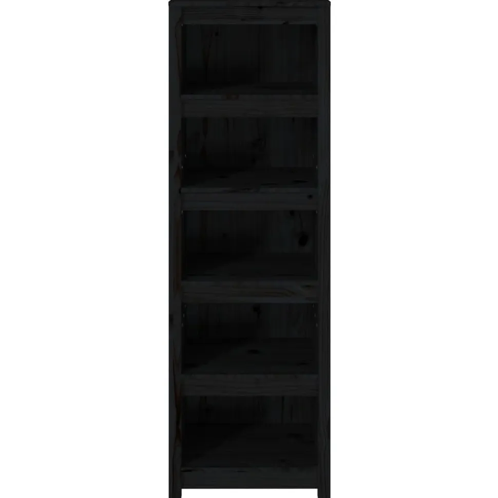 Kirjahylly 50x35x68 cm mänty harmaa