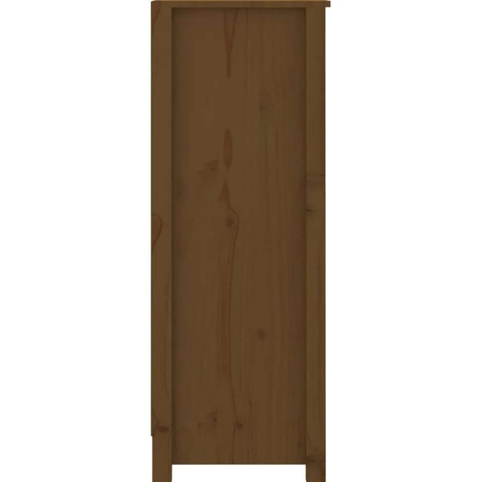 Kirjahylly 50x35x68 cm mänty harmaa