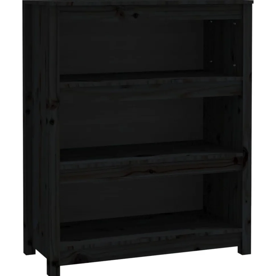 Kirjahylly 50x35x68 cm mänty harmaa
