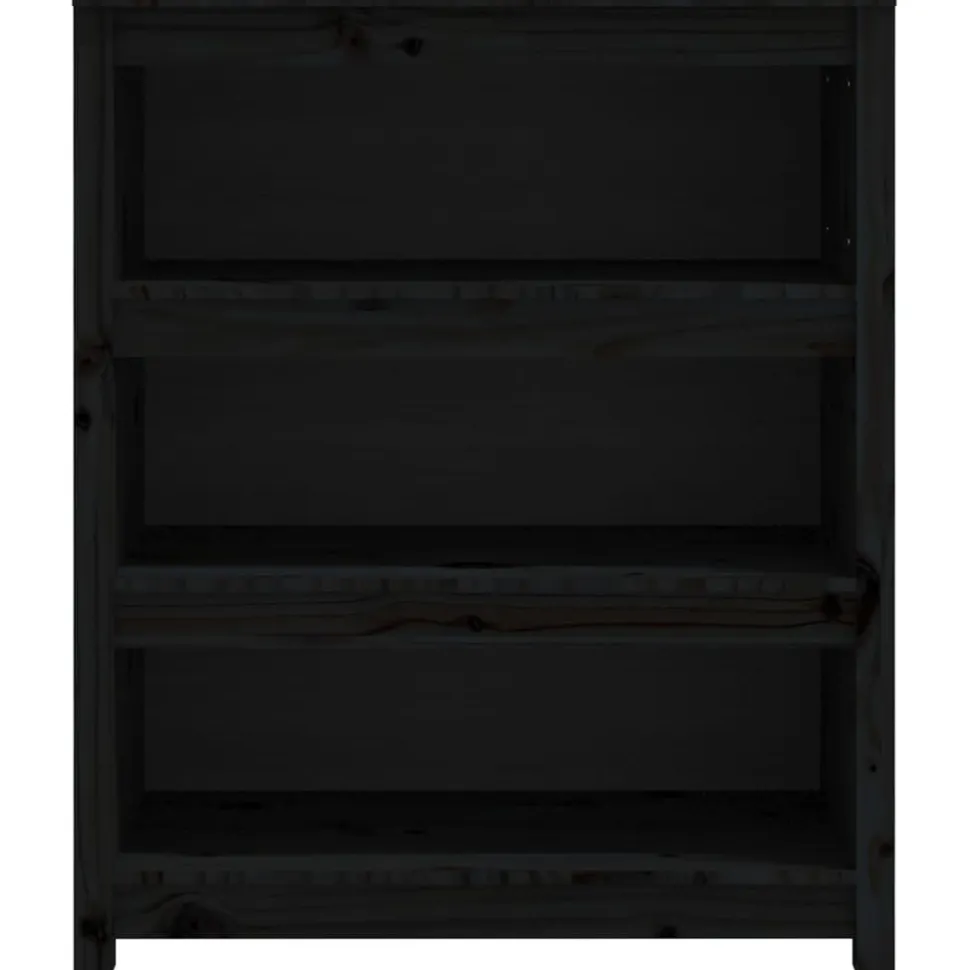 Kirjahylly 50x35x68 cm mänty harmaa