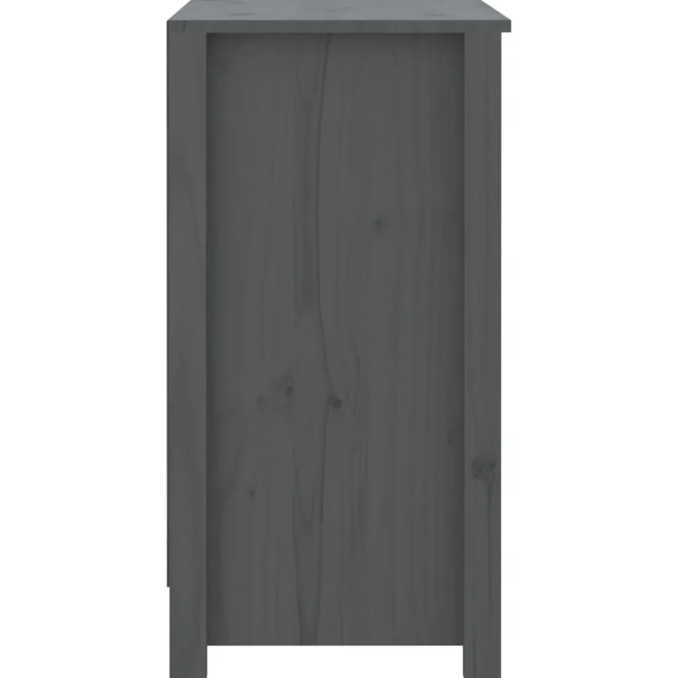 Kirjahylly 50x35x68 cm mänty harmaa