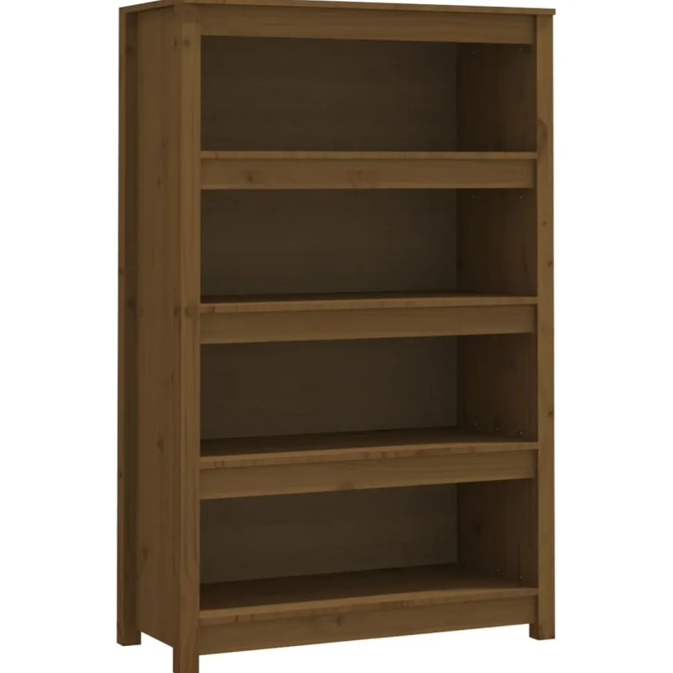 Kirjahylly 50x35x68 cm mänty harmaa