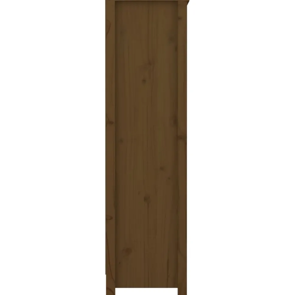 Kirjahylly 50x35x68 cm mänty harmaa