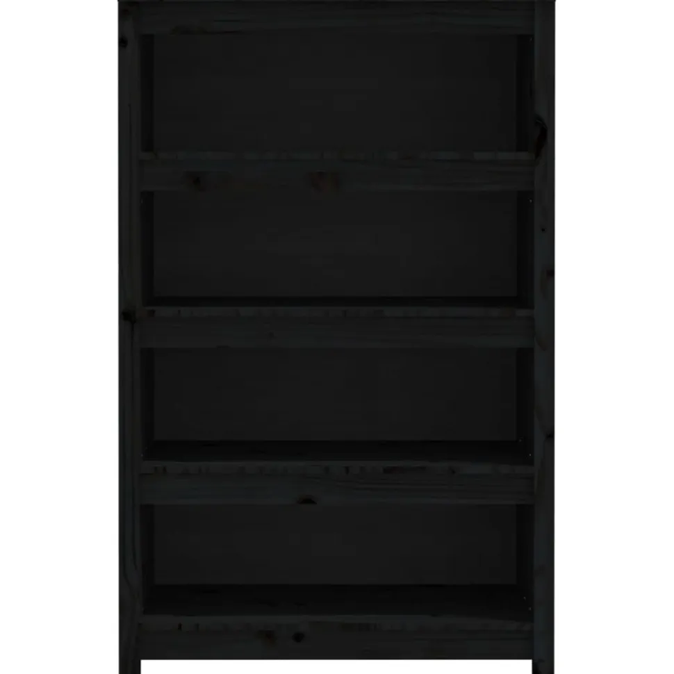 Kirjahylly 50x35x68 cm mänty harmaa