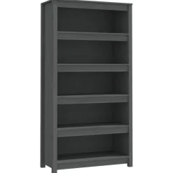 Kirjahylly 50x35x68 cm mänty harmaa