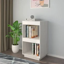 Kirjahylly 40x35x71 cm mänty harmaa