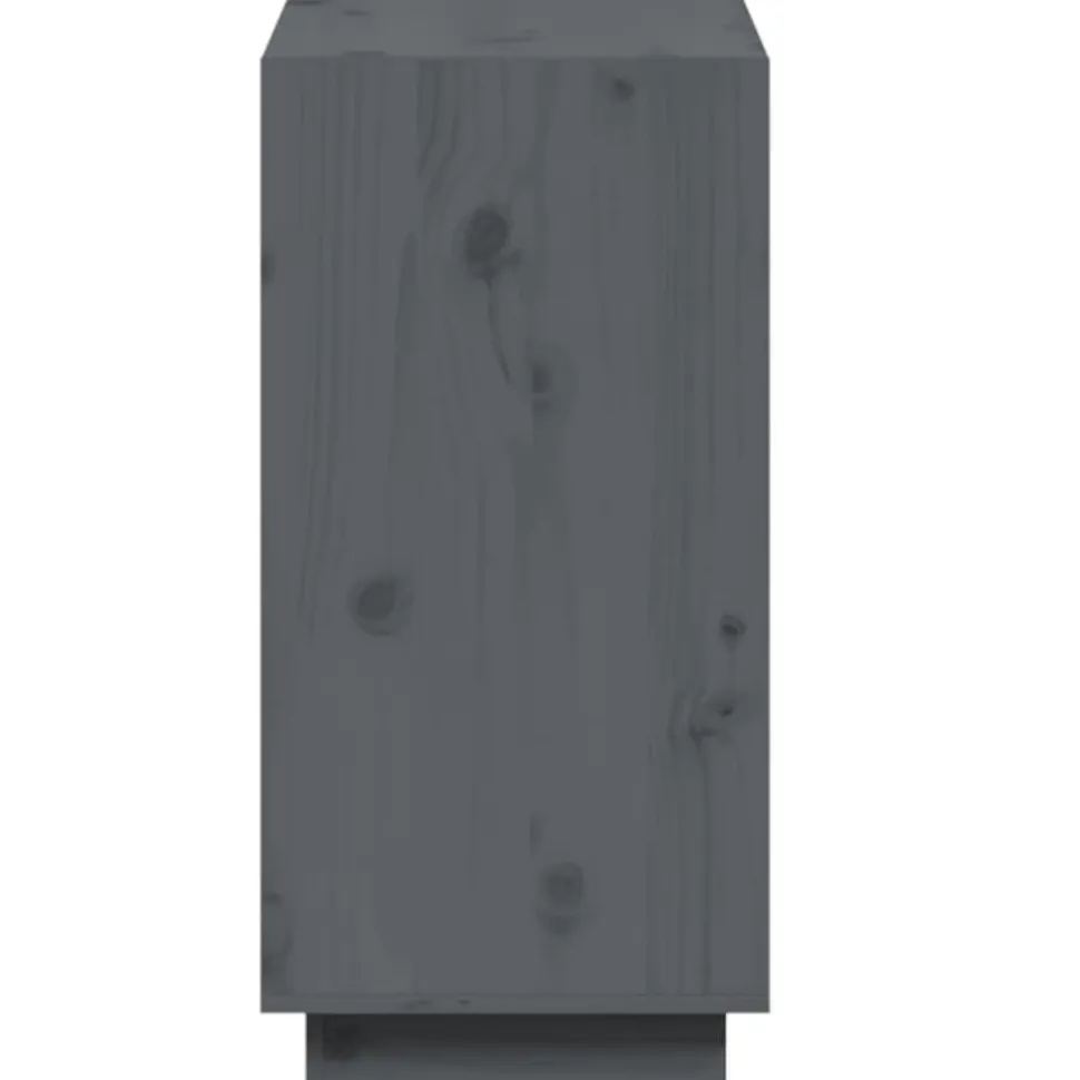 Kirjahylly 40x35x71 cm mänty harmaa