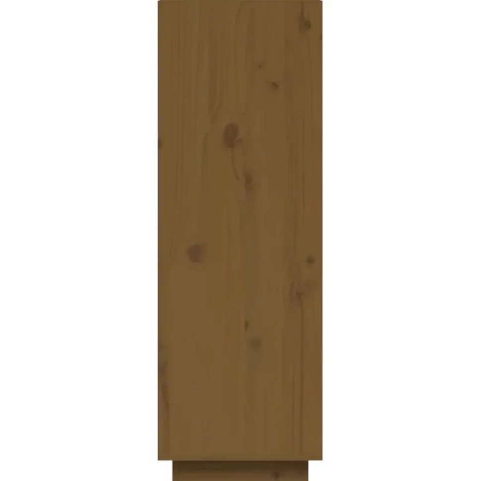 Kirjahylly 40x35x71 cm mänty harmaa