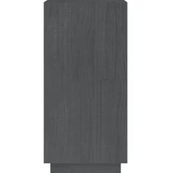 Kirjahylly 40x35x71 cm mänty harmaa