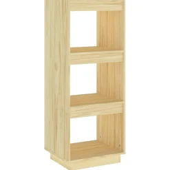 Kirjahylly 40x35x71 cm mänty harmaa