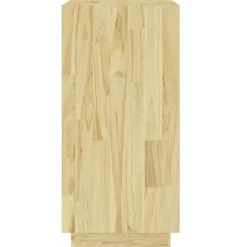 Kirjahylly 40x35x71 cm mänty harmaa