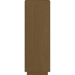 Kirjahylly 40x35x71 cm mänty harmaa