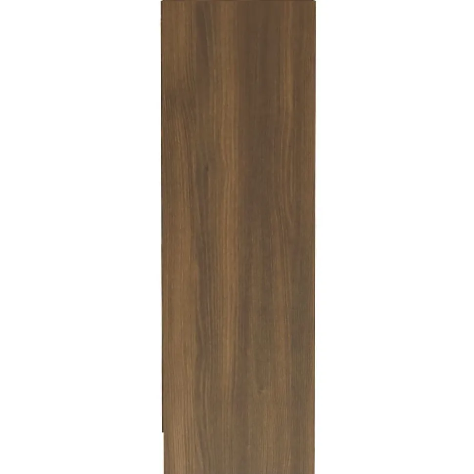 Kirjahylly 60x24x74,5 cm tekninen puu harmaa