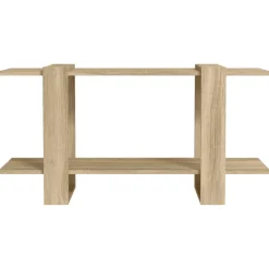 Kirjahylly 100x30x51 cm tekninen puu harmaa