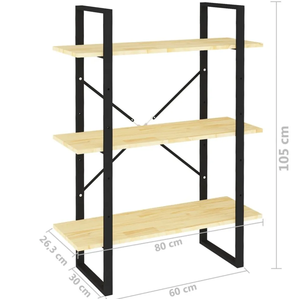 Kirjahylly 80x30x105 cm tekninen puu harmaa