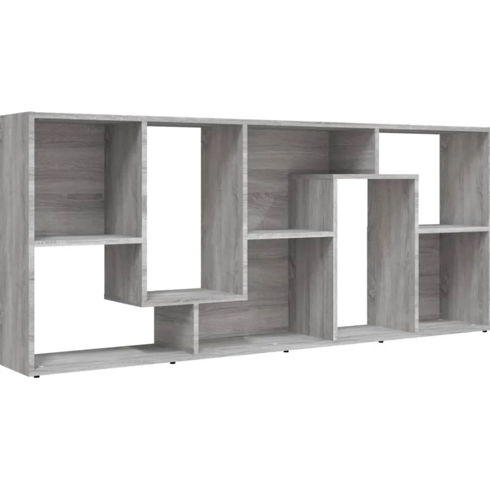 Kirjahylly 67x24x161 cm tekninen puu savutammi