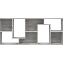 Kirjahylly 67x24x161 cm tekninen puu savutammi