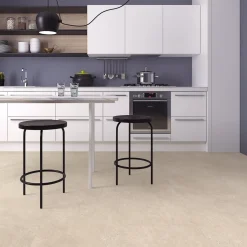 Kivikomposiittivinyylilaatta DomusFlooring Lyylikin luoto, integroitu askeläänieriste