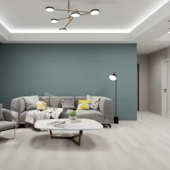 Kivikomposiittivinyylilankku DomusFlooring Joukahaisen loitsupuu, integroitu askeläänieriste