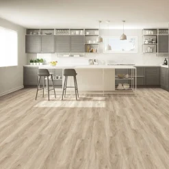 Kivikomposiittivinyylilankku DomusFlooring Lievo lipeäpuu