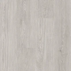 Kivikomposiittivinyylilankku DomusFlooring Tuulikin tuhkatammi, integroitu askeläänieriste