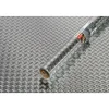 Kontaktimuovi D-C-Fix 340-0060, 0.45x1.5m, metallinen ruudullinen, korkeakiiltoinen, metalli, hopea