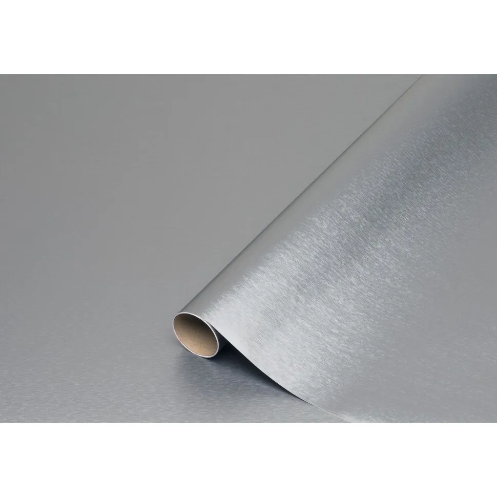 Kontaktimuovi D-C-Fix 347-0522, 0.45x2m, metalli, yksivärinen, platina hopea