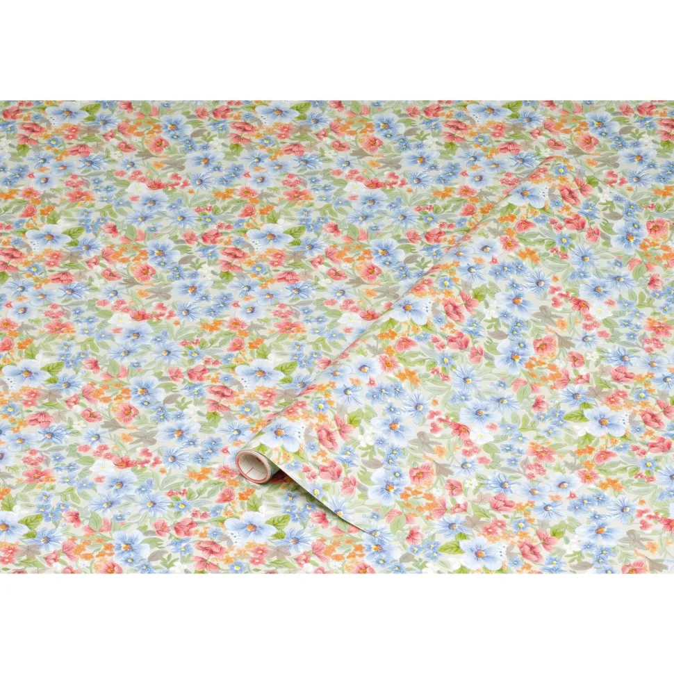 Kontaktimuovi D-C-Fix 346-0102, 0.45x2m, Romantic, erivärisiä kukkia