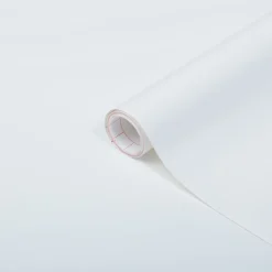 Kontaktimuovi D-C-Fix 346-0001, 0.45x2m, satiini, yksivärinen, valkoinen