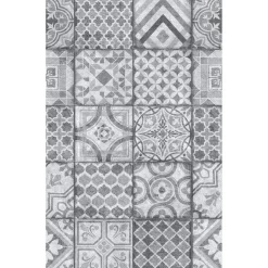 Kontaktimuovi D-C-Fix 343-1017, 0.45x1.5m, Trendyline Visbi, ornamentti, vintage, harmaa