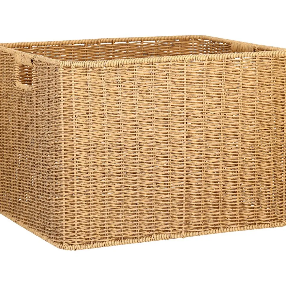 Kori Home4You BASILE 42,5x34xK30 cm, luonnonväri, ruskea