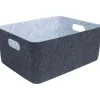 Kori Home4You LIDO FELT 36x27xK16 cm, tummanharmaa
