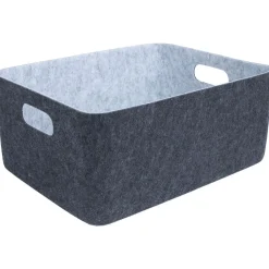 Kori Home4You LIDO FELT 36x27xK16 cm, tummanharmaa