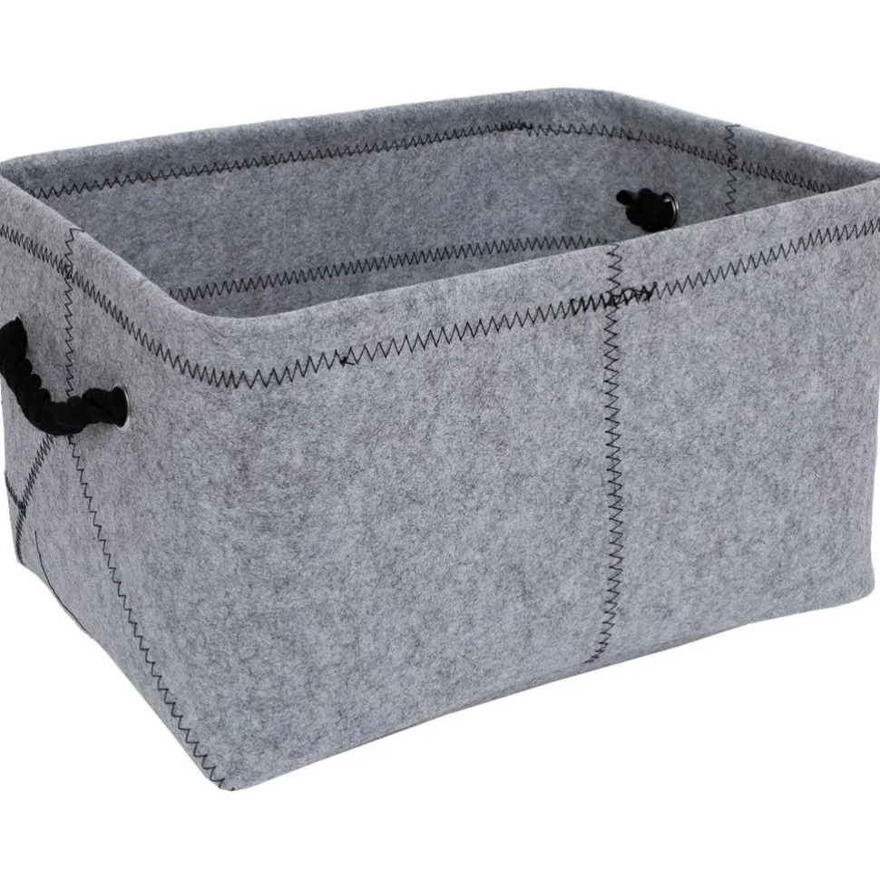 Kori Home4You MAX FELT-2 40x29xK22 cm, vaaleanharmaa